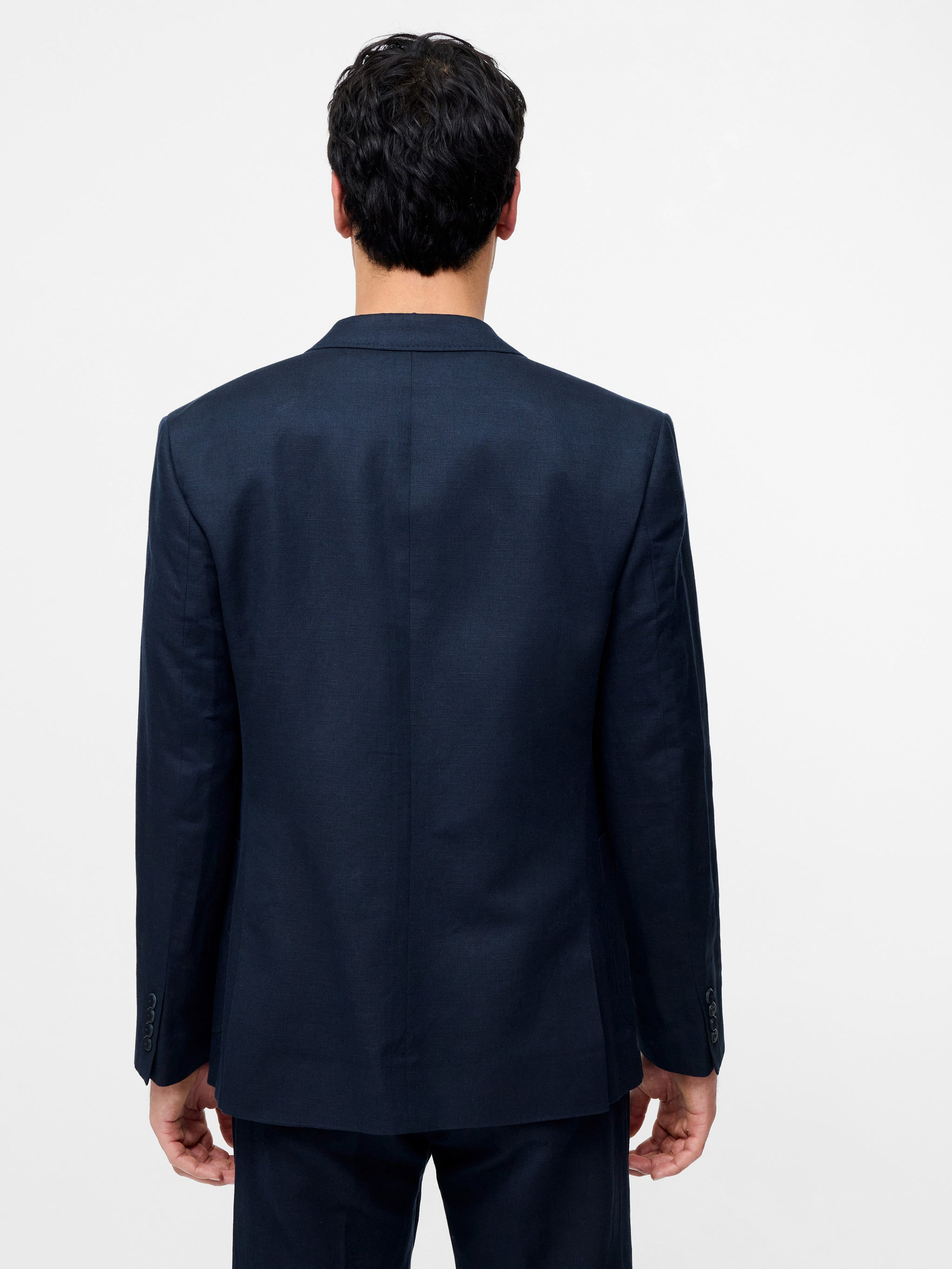 Gilet de costume en lin