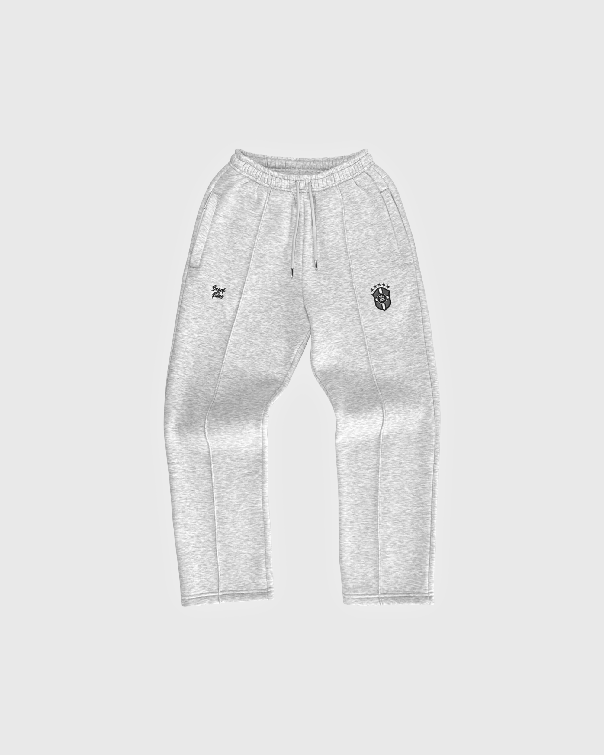 Pantalon de jogging droit RS Brasil Gris