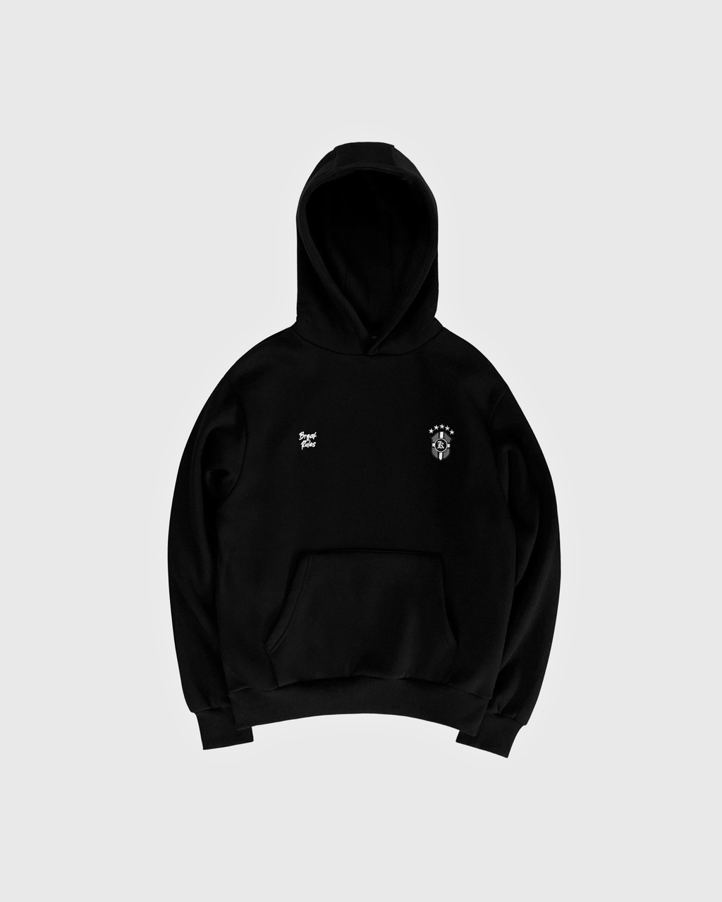 Sweat à capuche RS Brasil noir